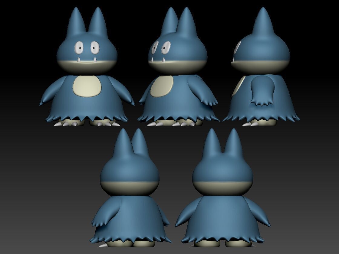 Snorlax Evolution Pack 3D print model_1