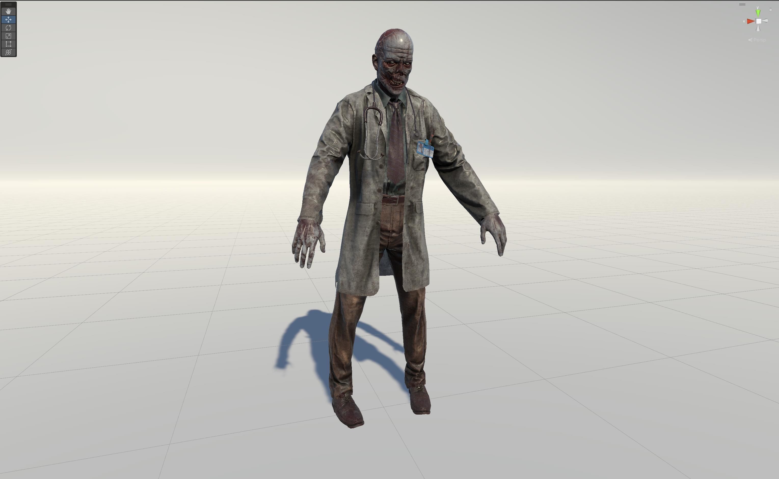 Urban Zombie Pack3 3D Model Collection_29