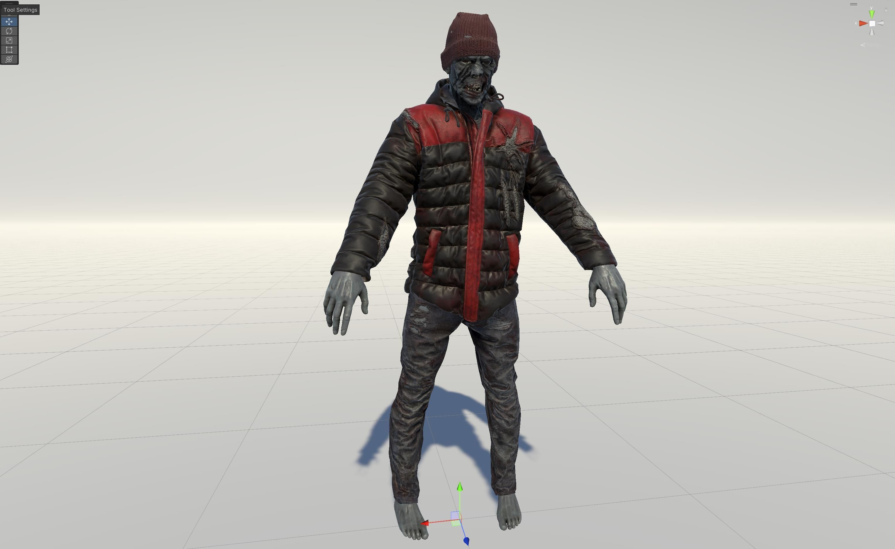 Urban Zombie Pack3 3D Model Collection_35