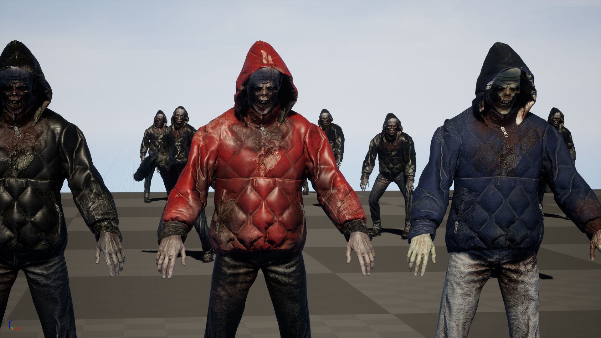 Urban Zombie Pack3 3D Model Collection_39