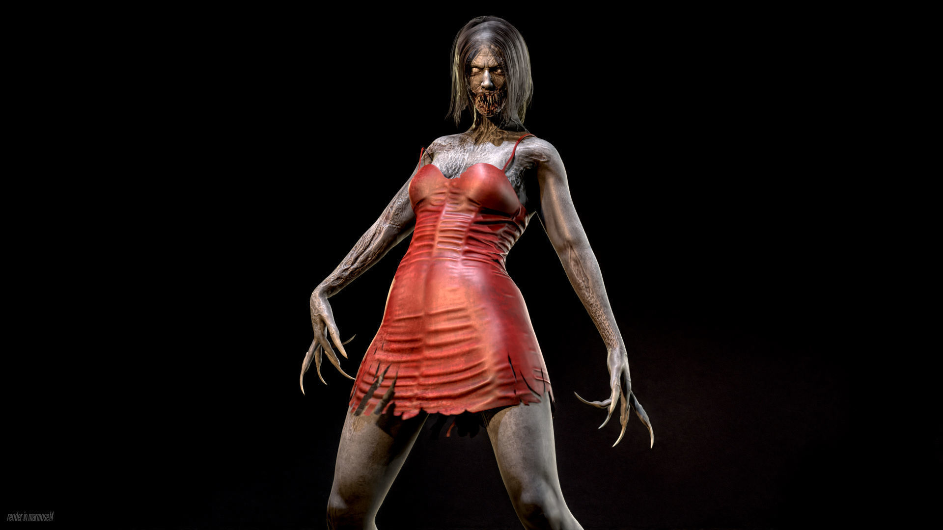 Urban Zombie Pack3 3D Model Collection_20