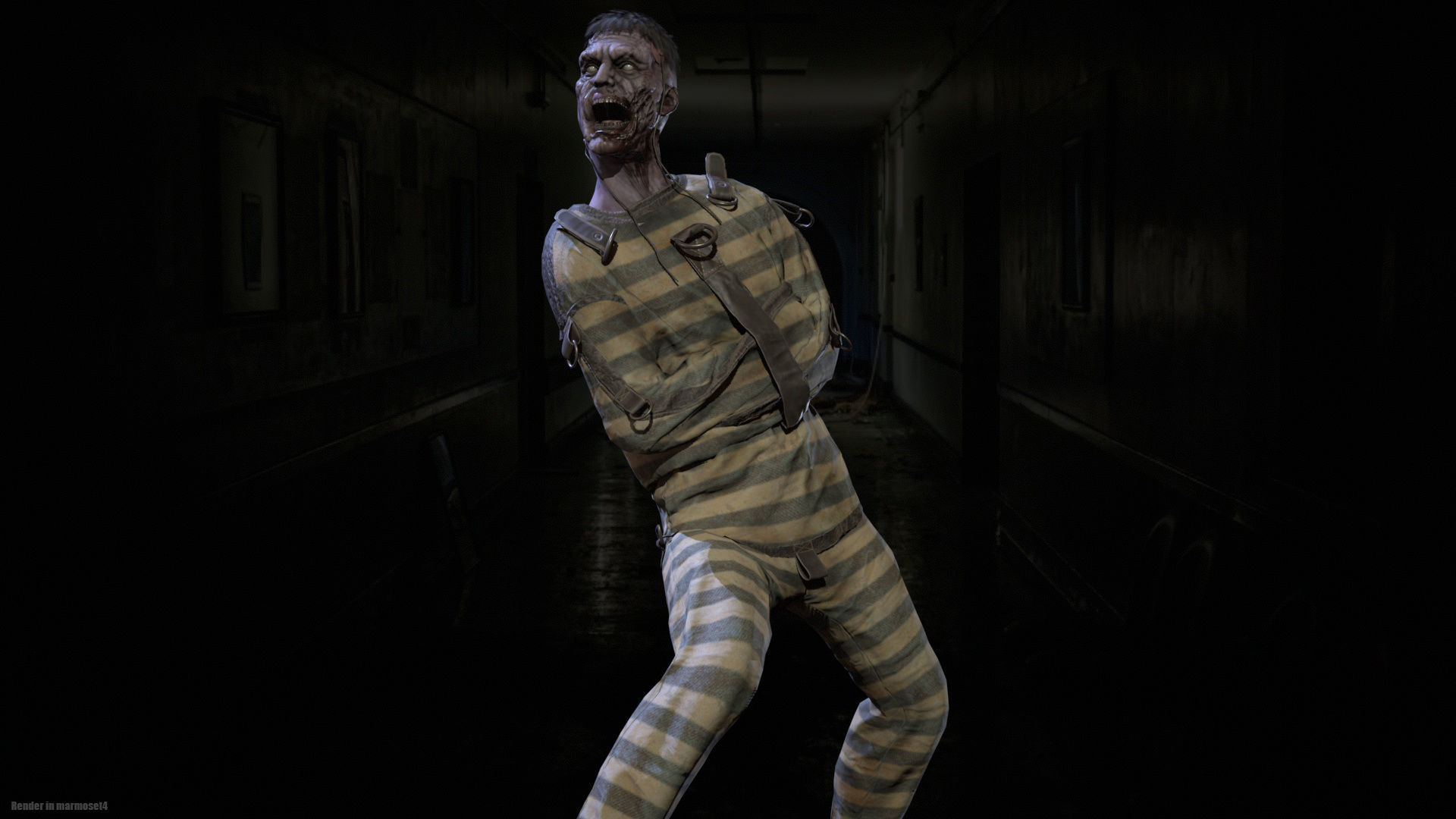 Urban Zombie Pack3 3D Model Collection_25