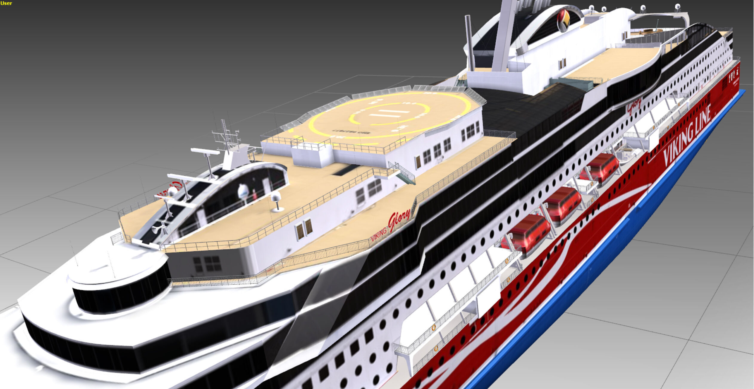 Luxury Cruise Ship 3D model_10