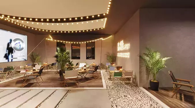 Camping restaurant 134