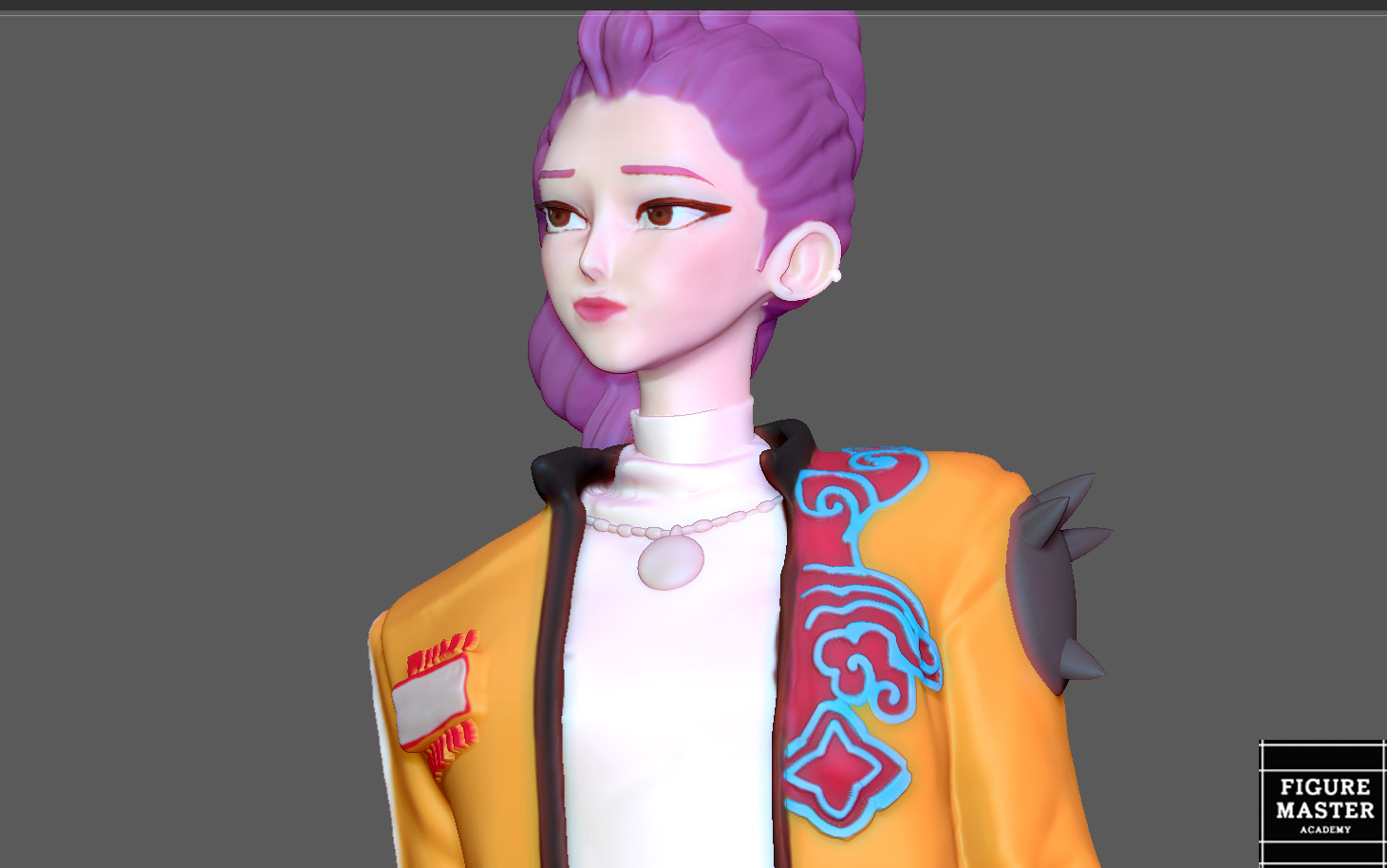 RUMI K POP DEMON HUNTERS NETFLIX ANIME 3D PRINT 3D print model_12