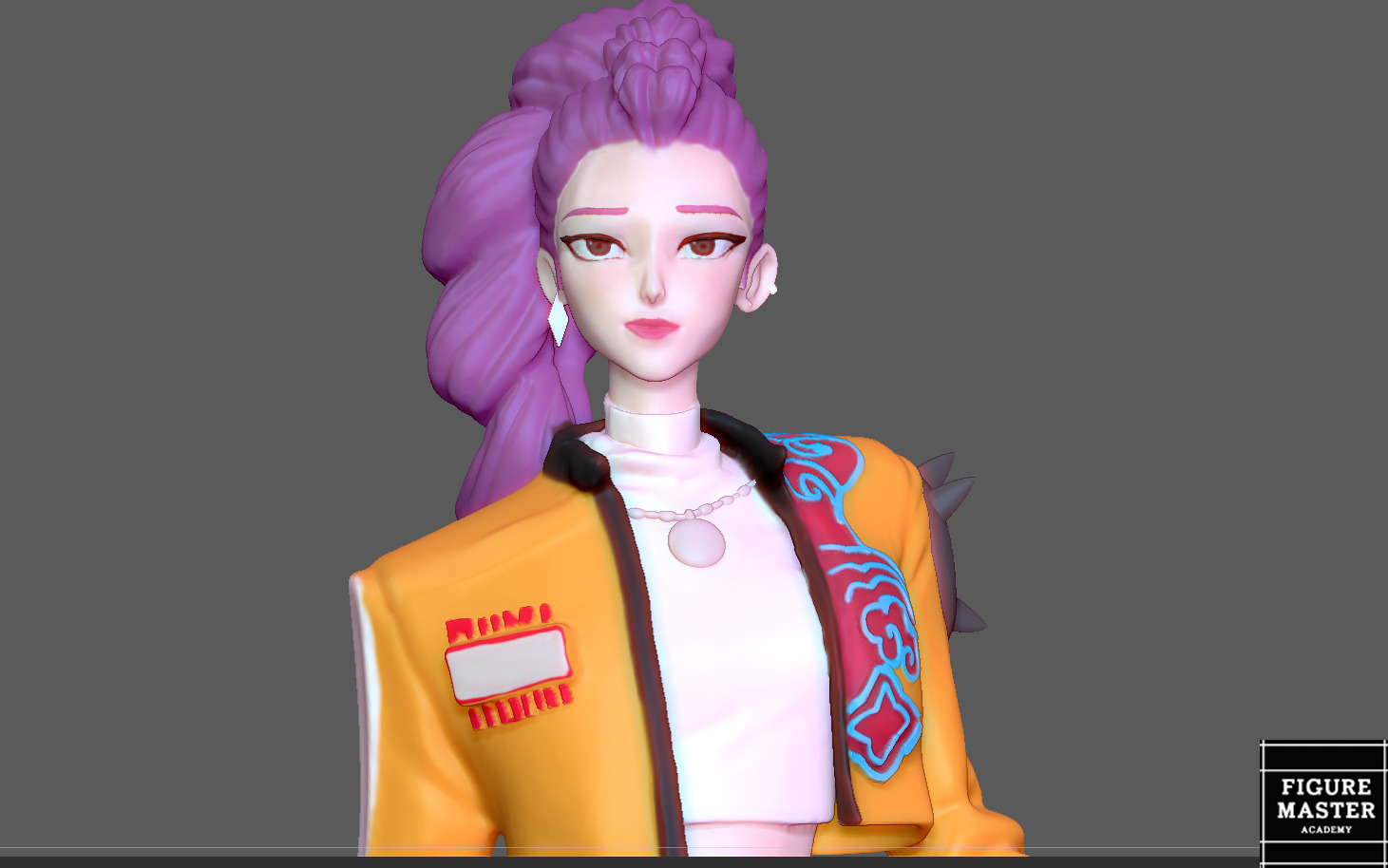 RUMI K POP DEMON HUNTERS NETFLIX ANIME 3D PRINT 3D print model_10