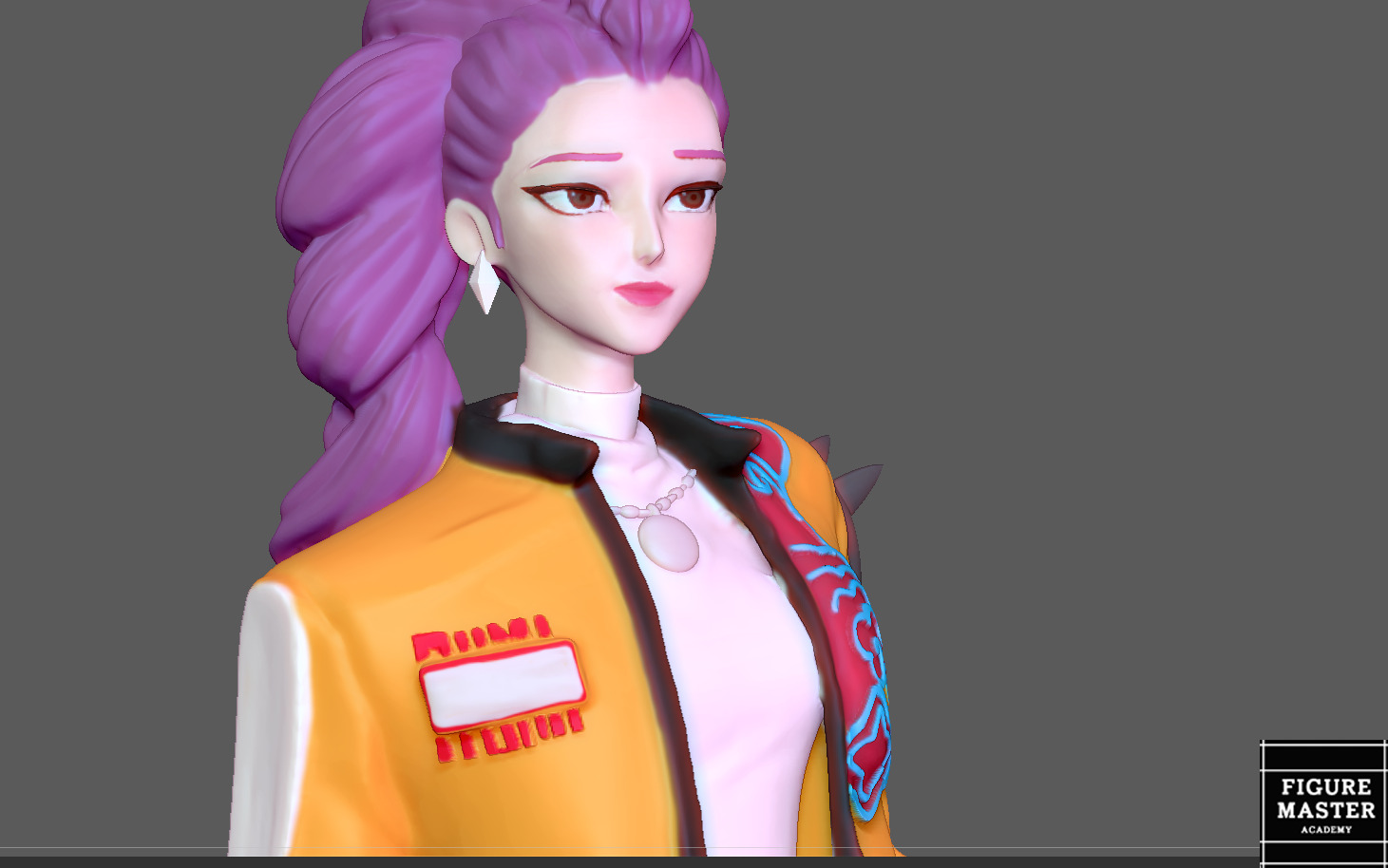 RUMI K POP DEMON HUNTERS NETFLIX ANIME 3D PRINT 3D print model_11