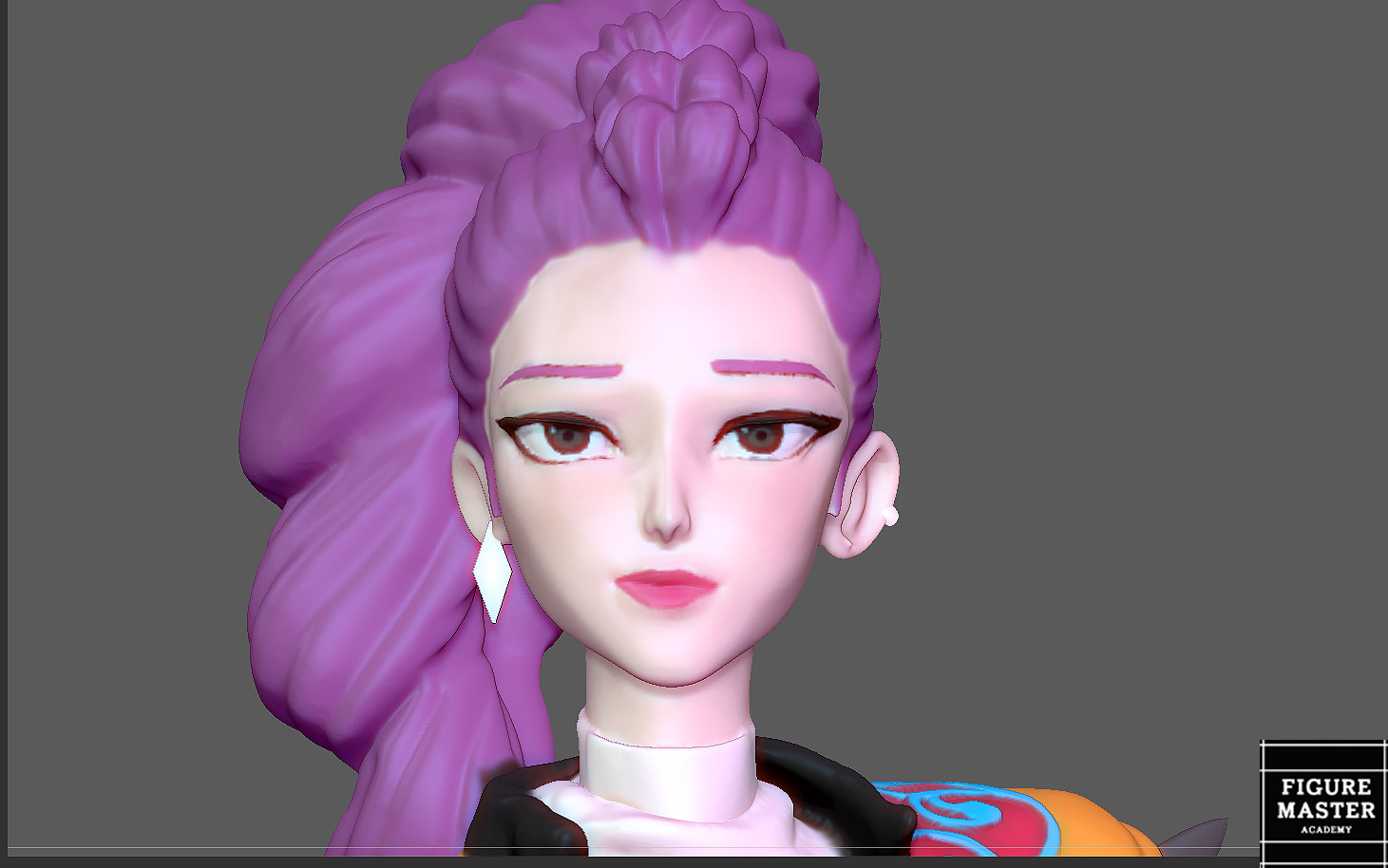 RUMI K POP DEMON HUNTERS NETFLIX ANIME 3D PRINT 3D print model_2