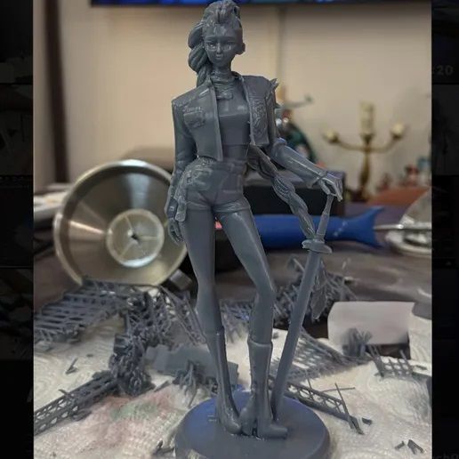 RUMI K POP DEMON HUNTERS NETFLIX ANIME 3D PRINT 3D print model_1