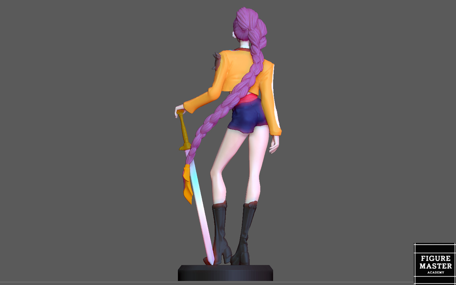RUMI K POP DEMON HUNTERS NETFLIX ANIME 3D PRINT 3D print model_8