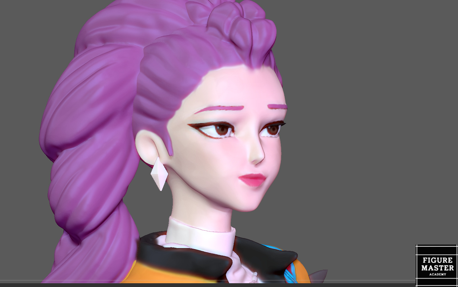 RUMI K POP DEMON HUNTERS NETFLIX ANIME 3D PRINT 3D print model_3