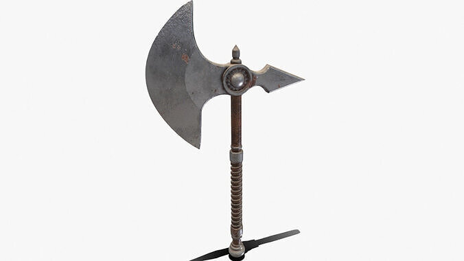 Old Axe Low-poly 3D model