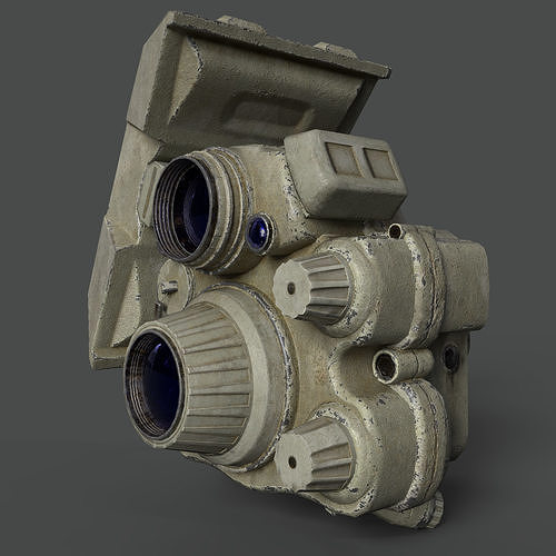 Enhanced Night Vision Goggle Low-poly 3D model