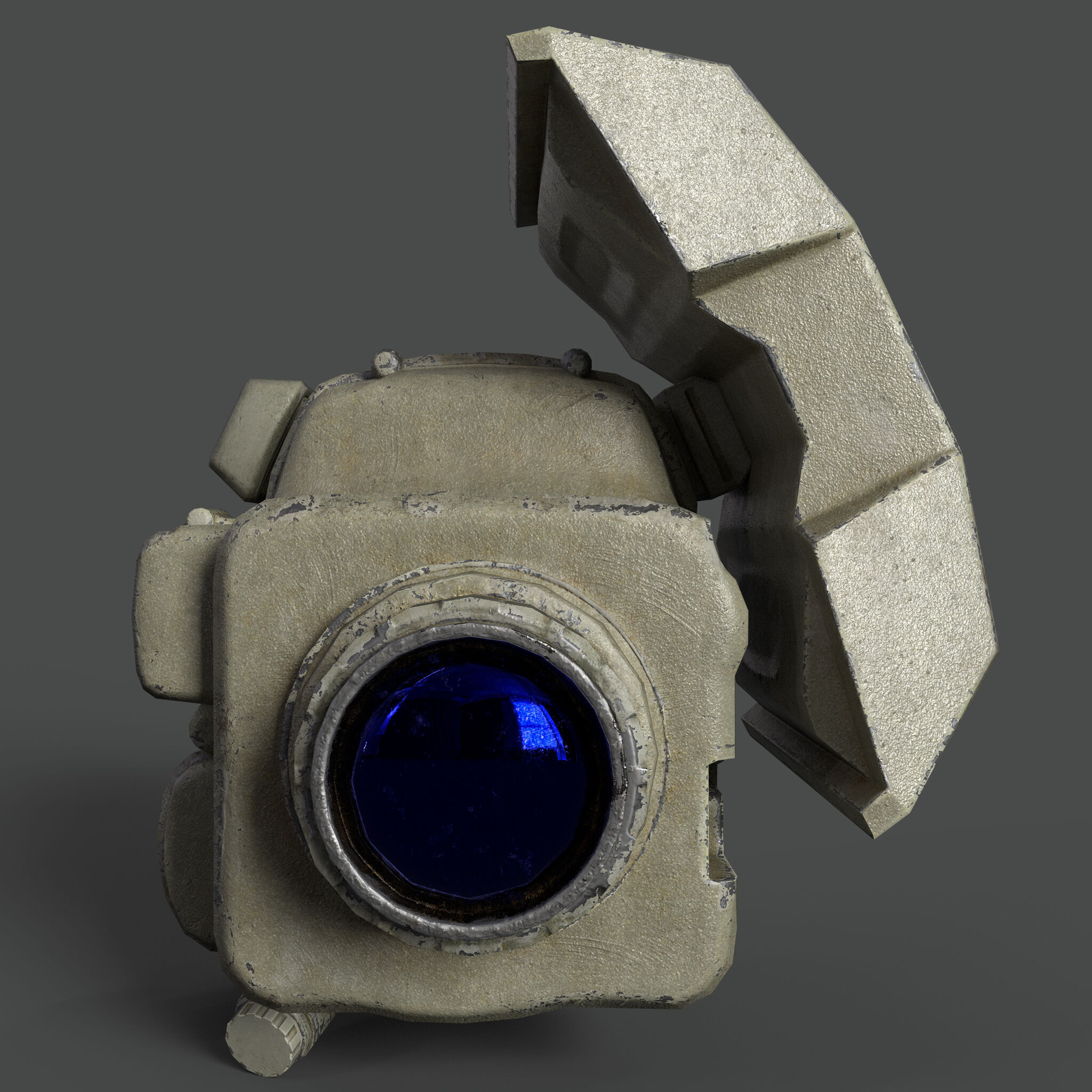 Enhanced Night Vision Goggle Low-poly 3D model_4