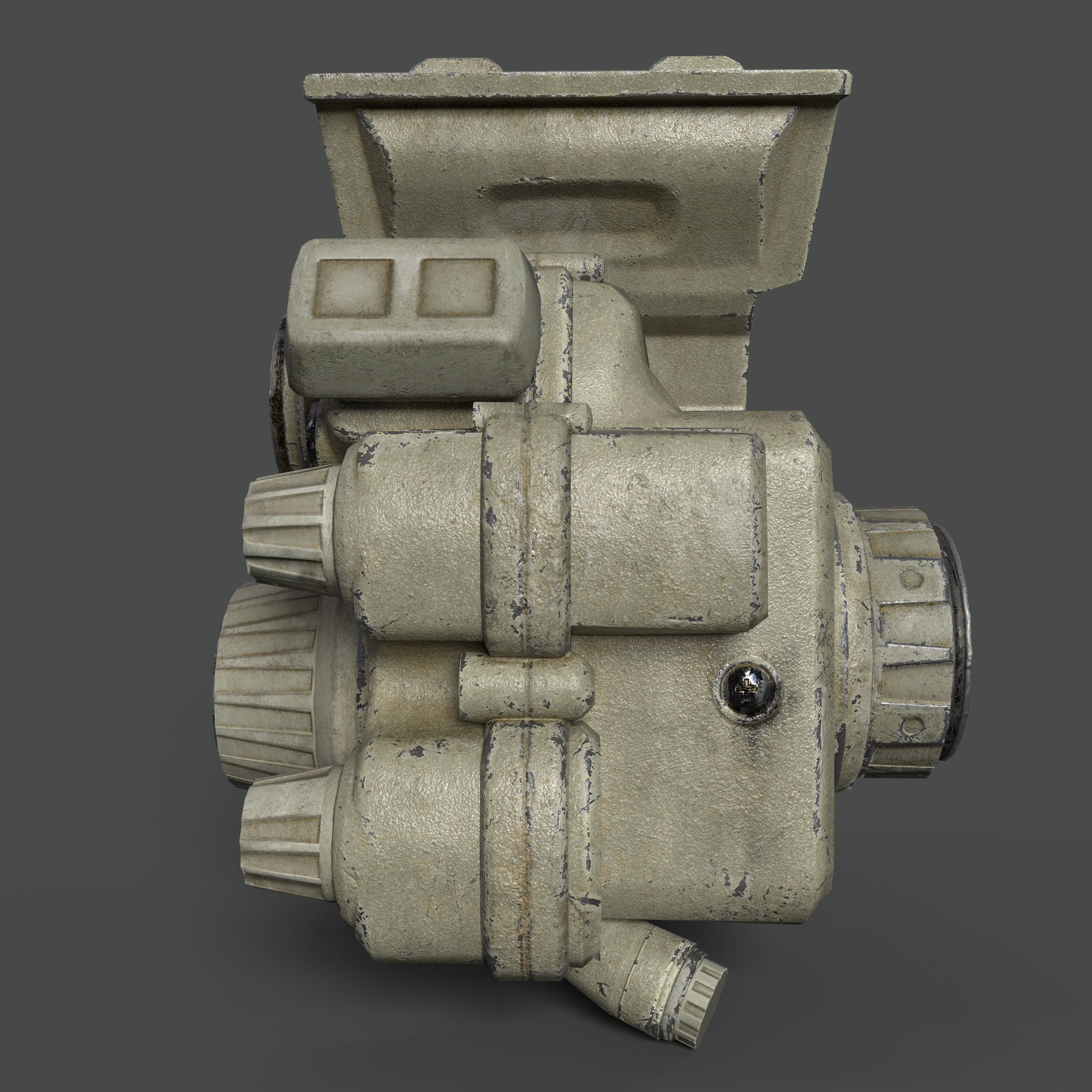 Enhanced Night Vision Goggle Low-poly 3D model_5