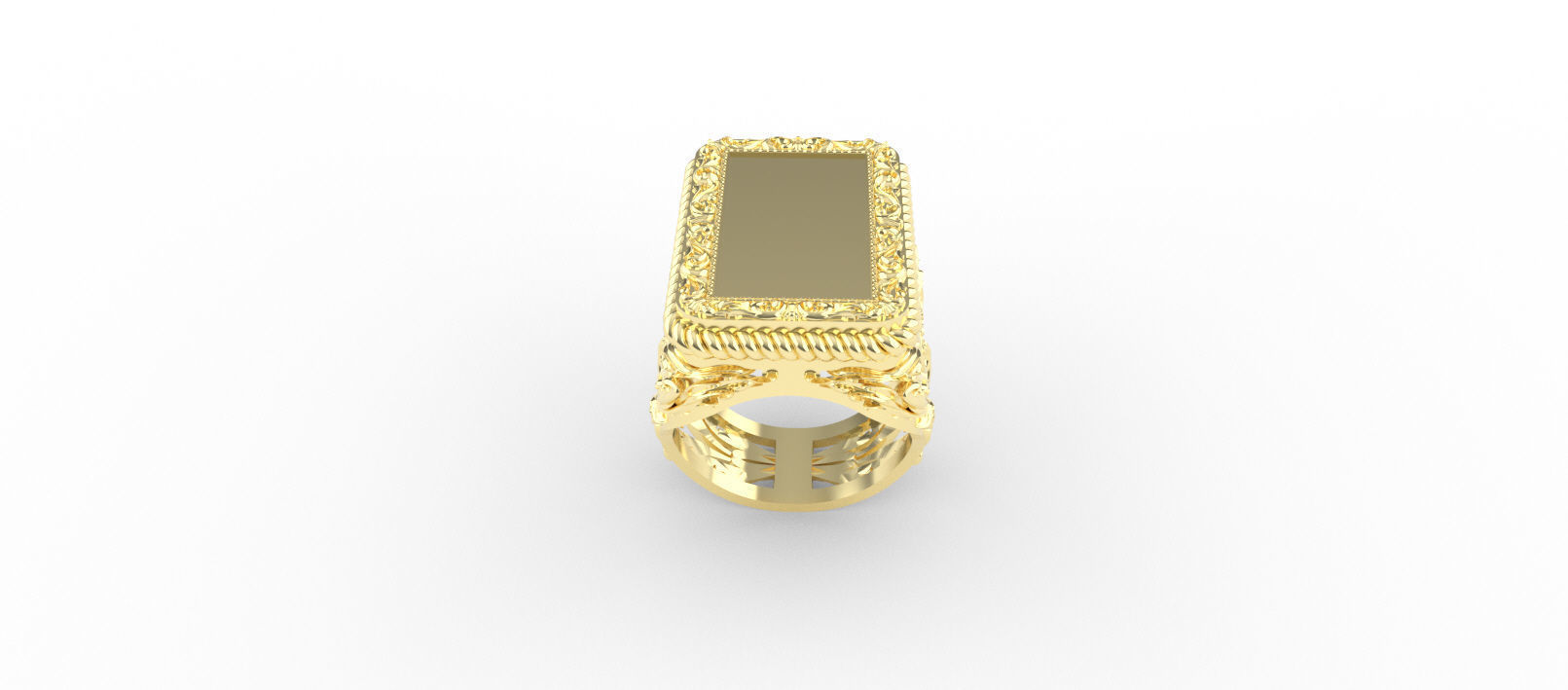 Mens ring 3D print model_2