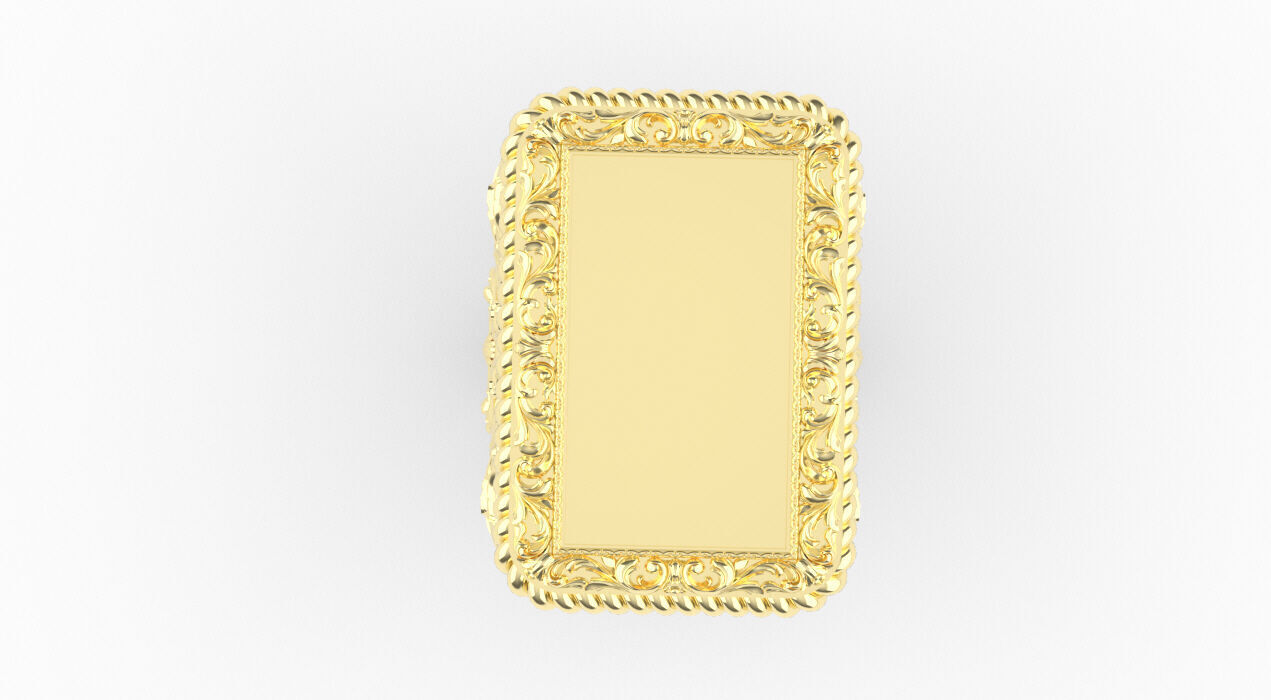 Mens ring 3D print model_1