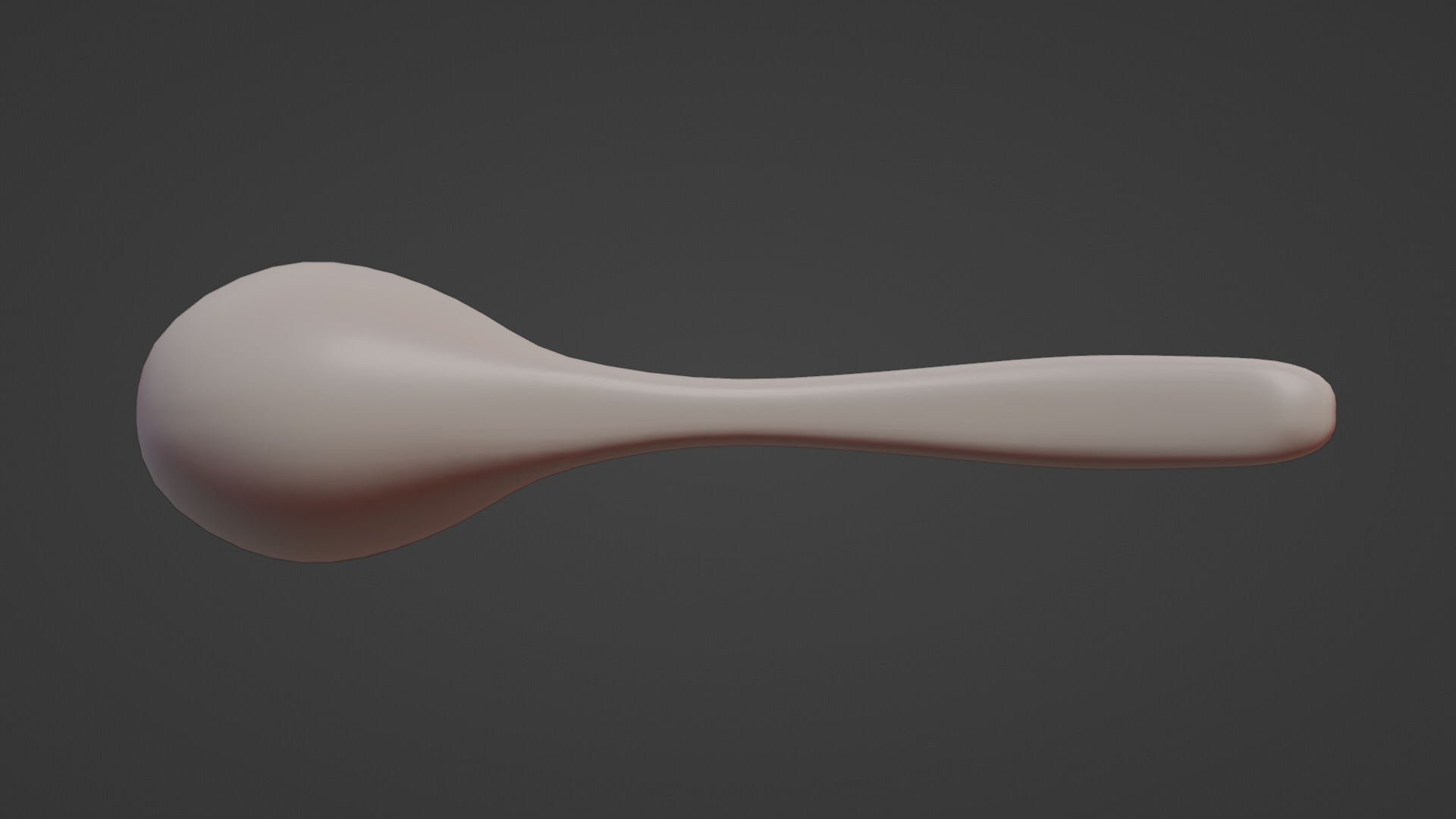 Realistic Wooden Ladle PBR 3D Model Game-Ready Low-poly 3D model_9