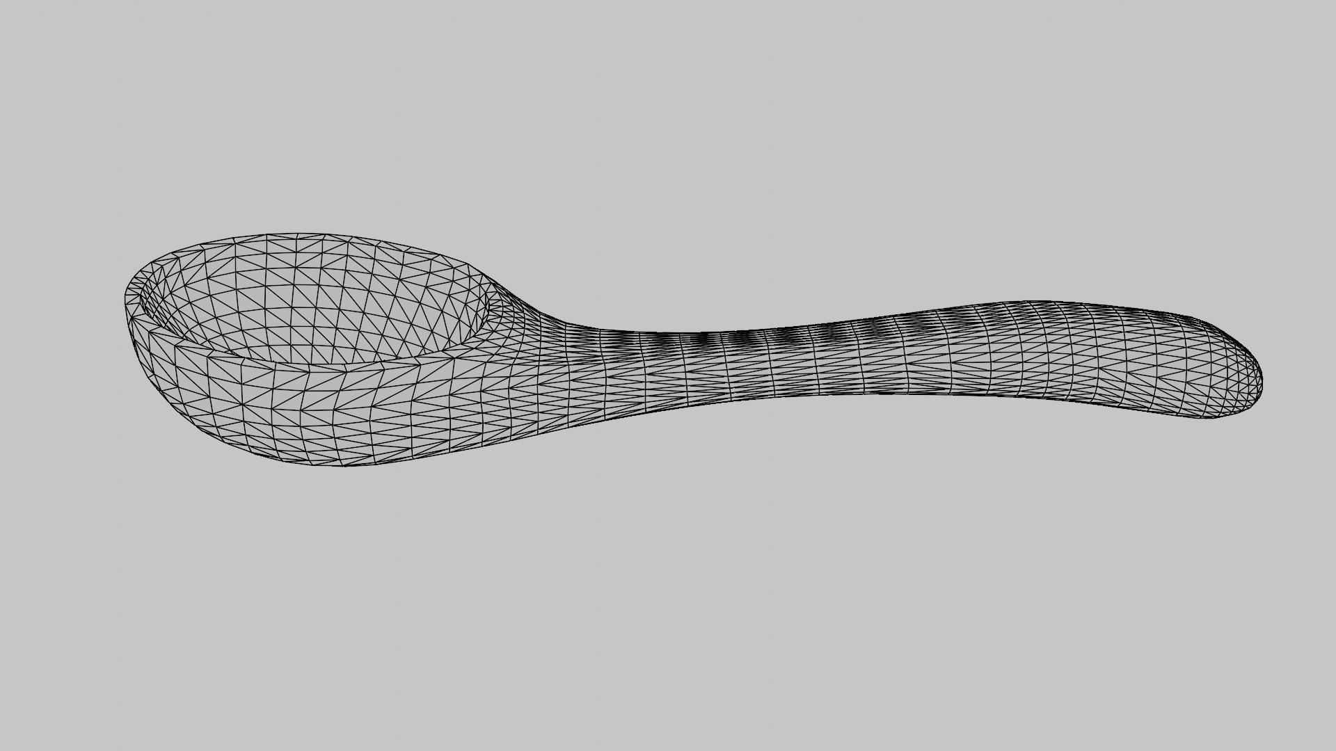 Realistic Wooden Ladle PBR 3D Model Game-Ready Low-poly 3D model_10