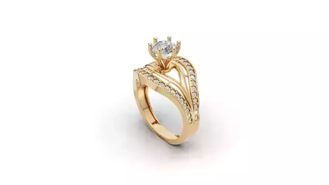 Solitaire Ring 15