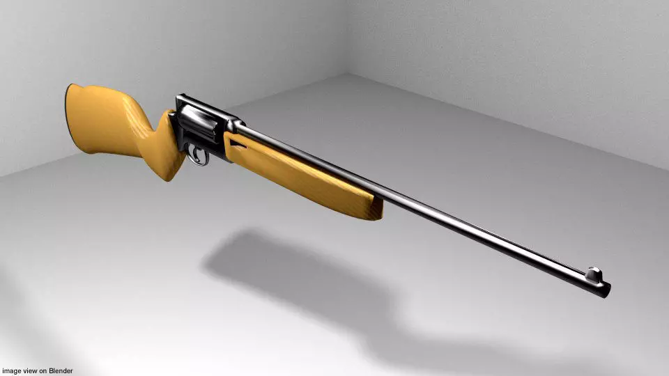 Revolver - Rifle Type 1 3D model_0