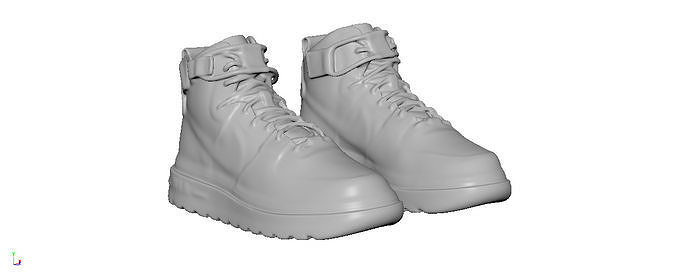 Nike air force ut 2 deep freeze Low-poly 3D model