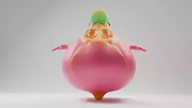 Stylized Fruit Character