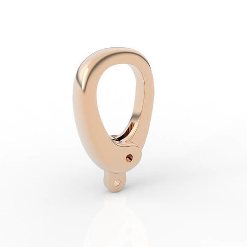 Oval Pendant Bail 3D print model