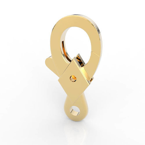 Ultimate Jewelry Snap Clasp  3D print model