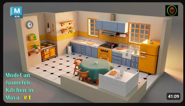 The Kitchen 3D model