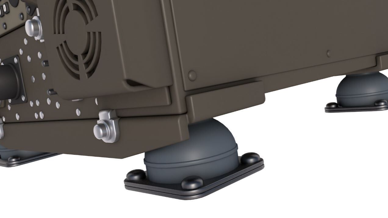 Tactical Radio 3D model_5