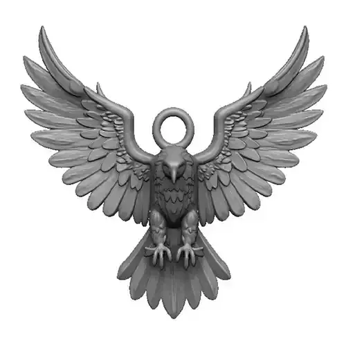 eagle pendant 3D print model