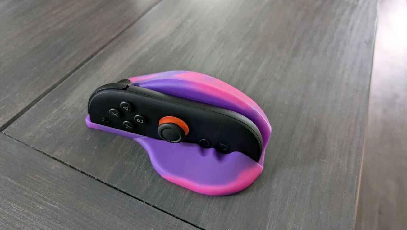 Switch 2 JoyCon 2 Mouse Adapter 3D print model_1