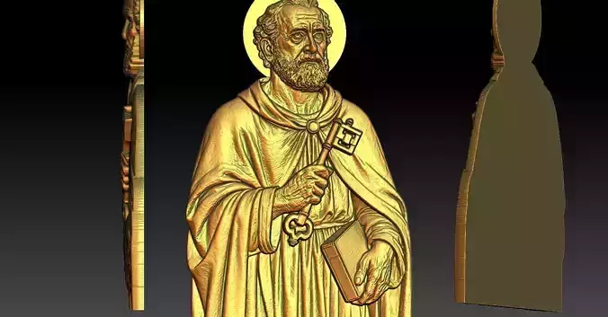 1 Saint Paul CNC Relief Model