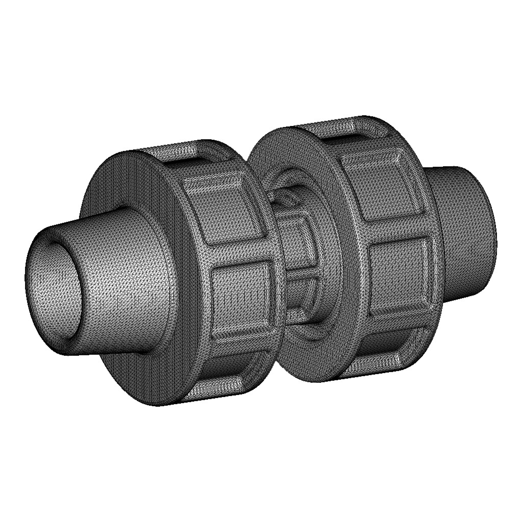 Exquisite Pvc Pipe Fitting 3D print model_4