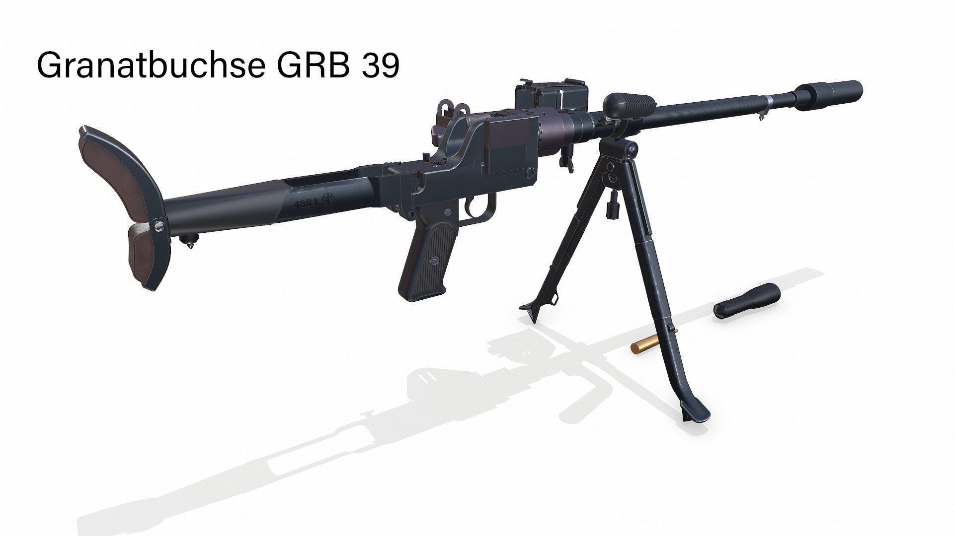 Anti Tank Rifle Collection Low-poly PBR _6