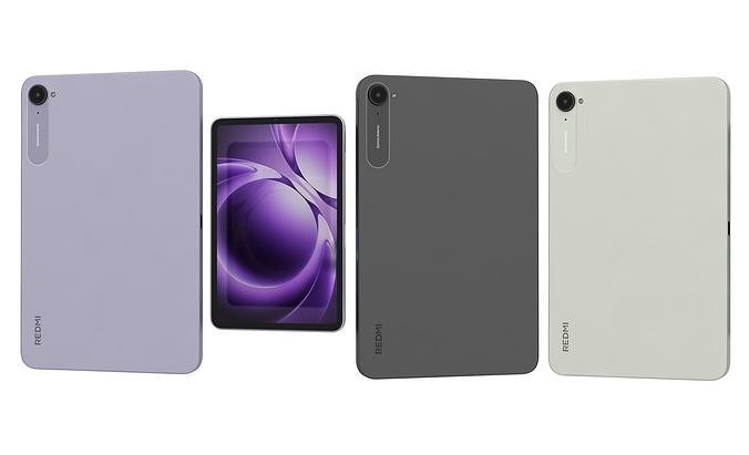 Xiaomi Redmi K Pad All Colors Low-poly 3D model