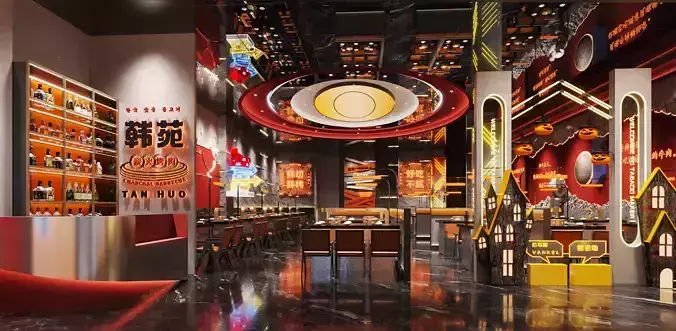 Luxury restaurant 160