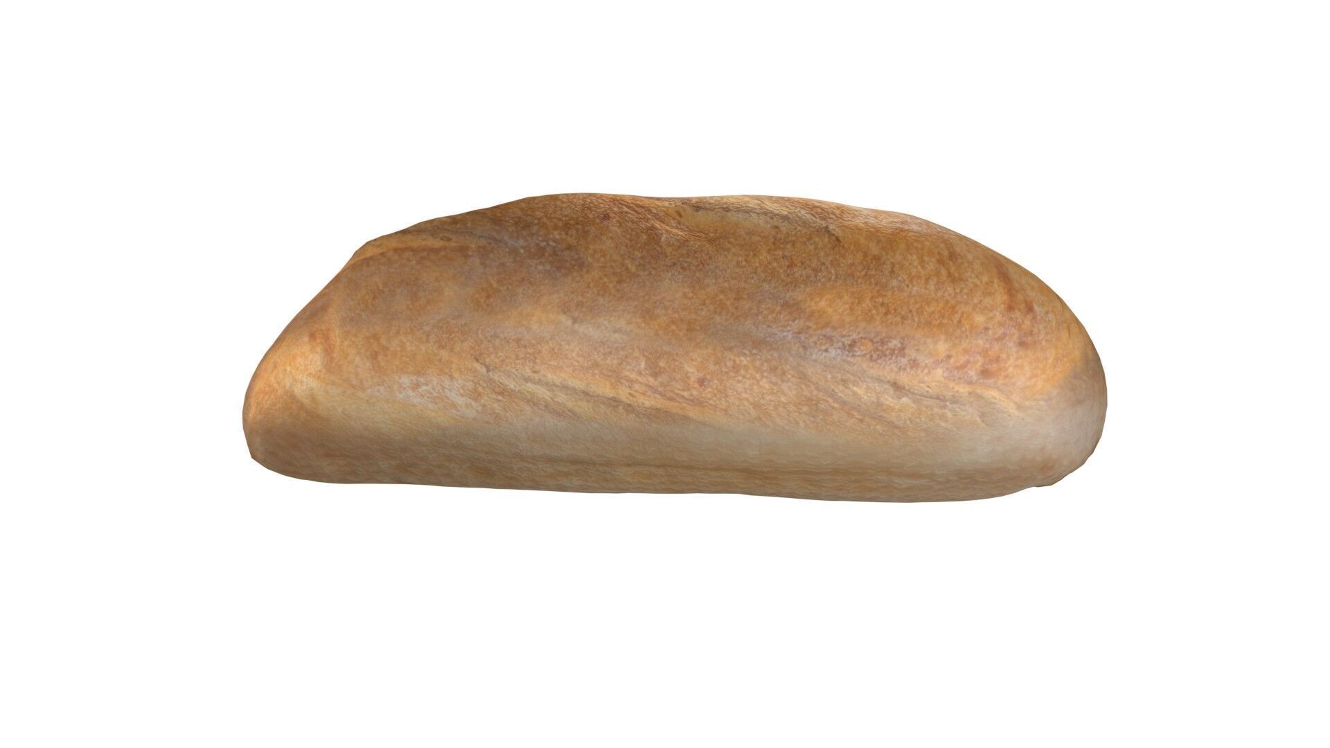 Bread 4   Low-poly 3D model_2