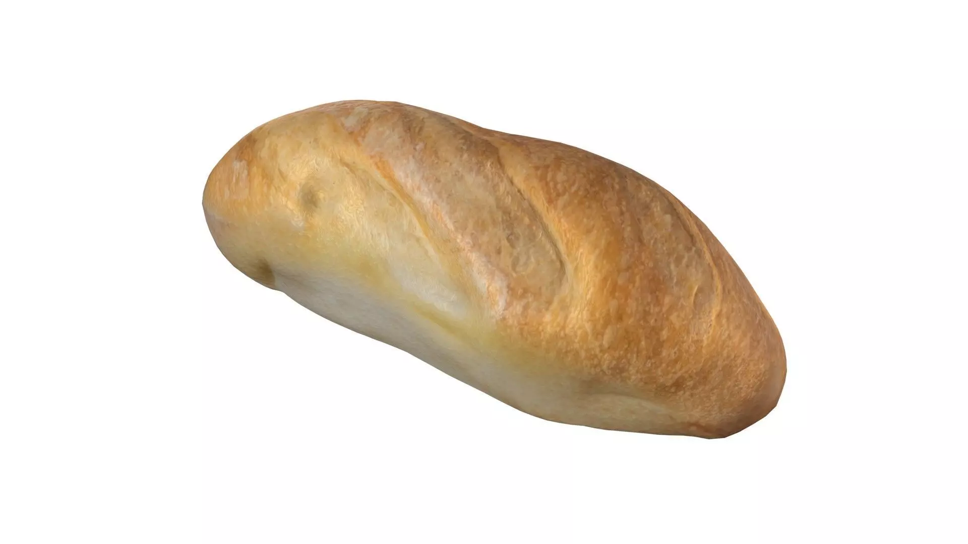 Bread 4   Low-poly 3D model_0