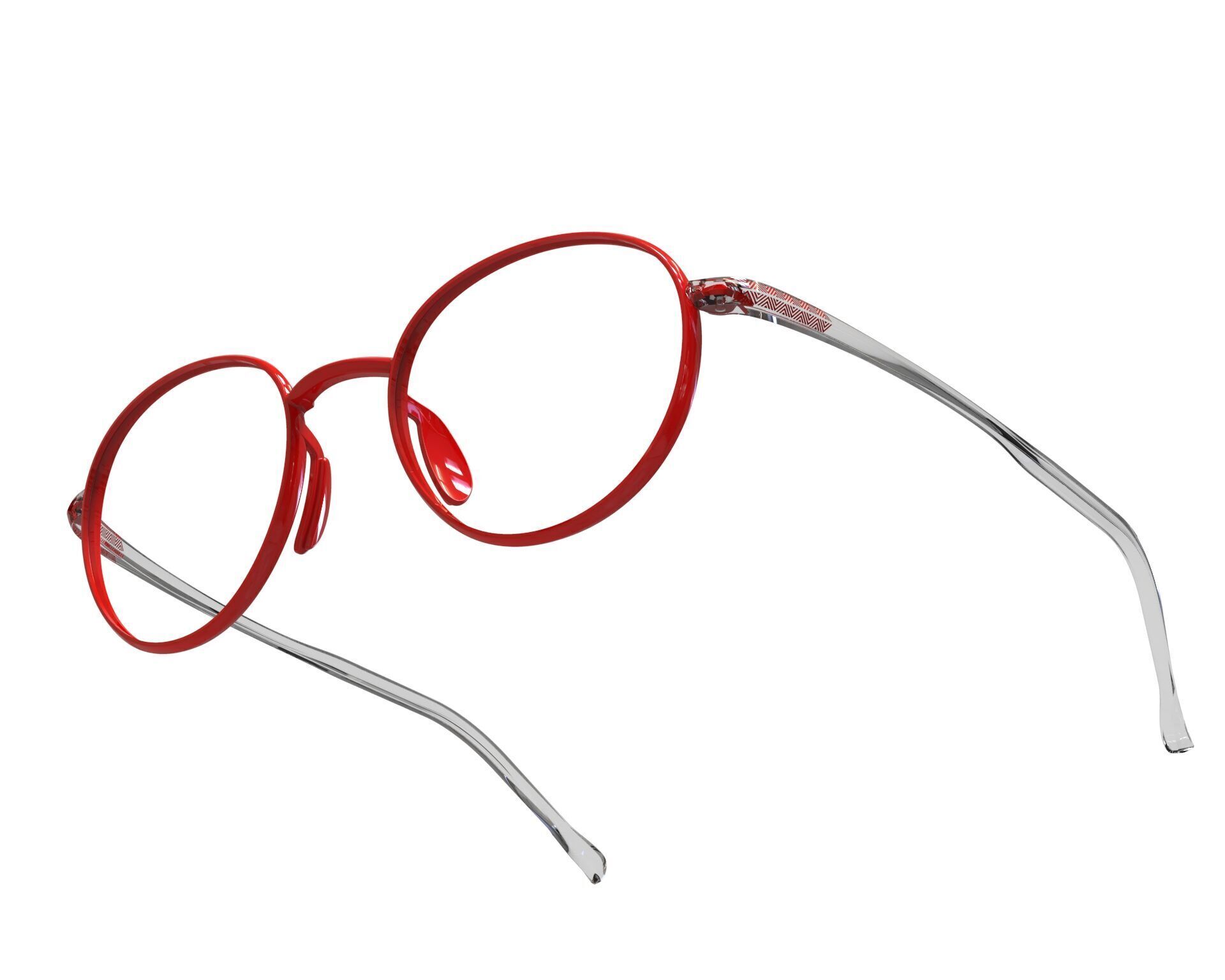 eyeglasses 3D print model_2