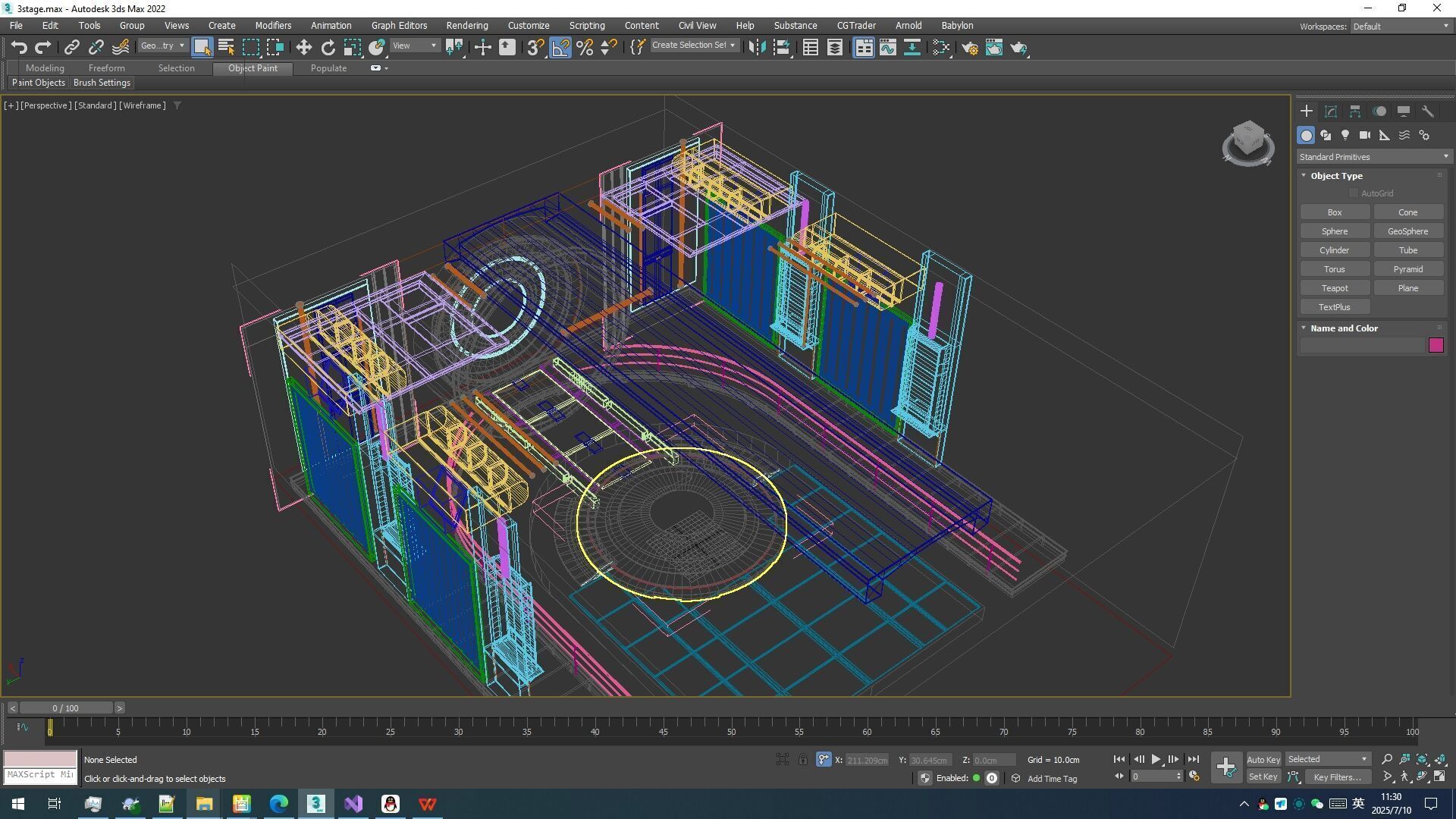 UE5 Virtual Lighting Stage Low-poly 3D model_22
