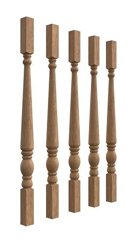 Stair baluster 3 3D print model