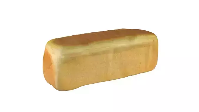 Bread 5   Low-poly 3D model
