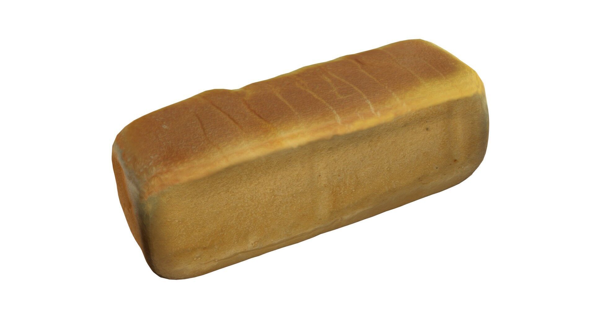 Bread 5   Low-poly 3D model_3