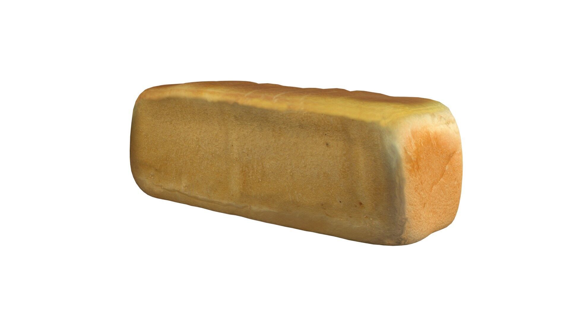 Bread 5   Low-poly 3D model_2