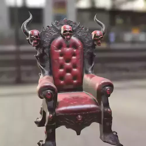 Demonic Throne Chair