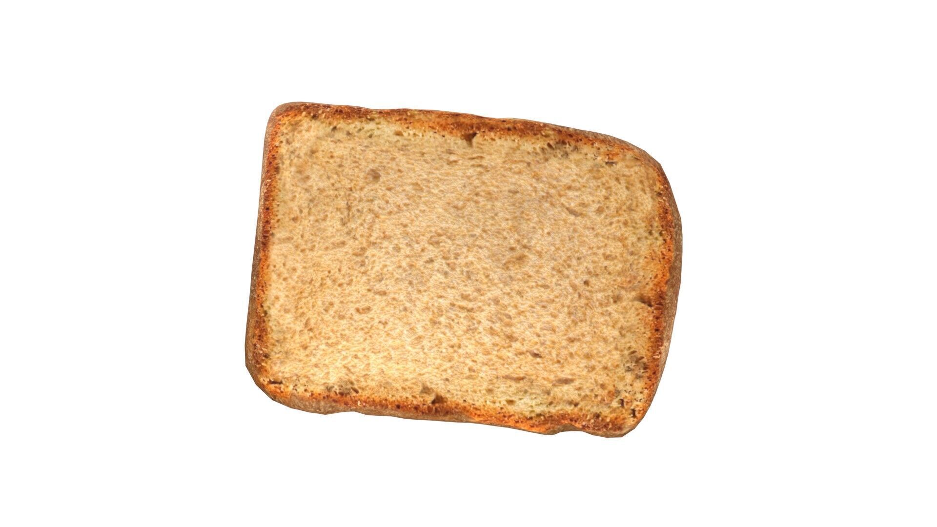 Bread 9    Low-poly 3D model_5