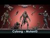 Cyborg Mutant3 Low-poly 3D model_1