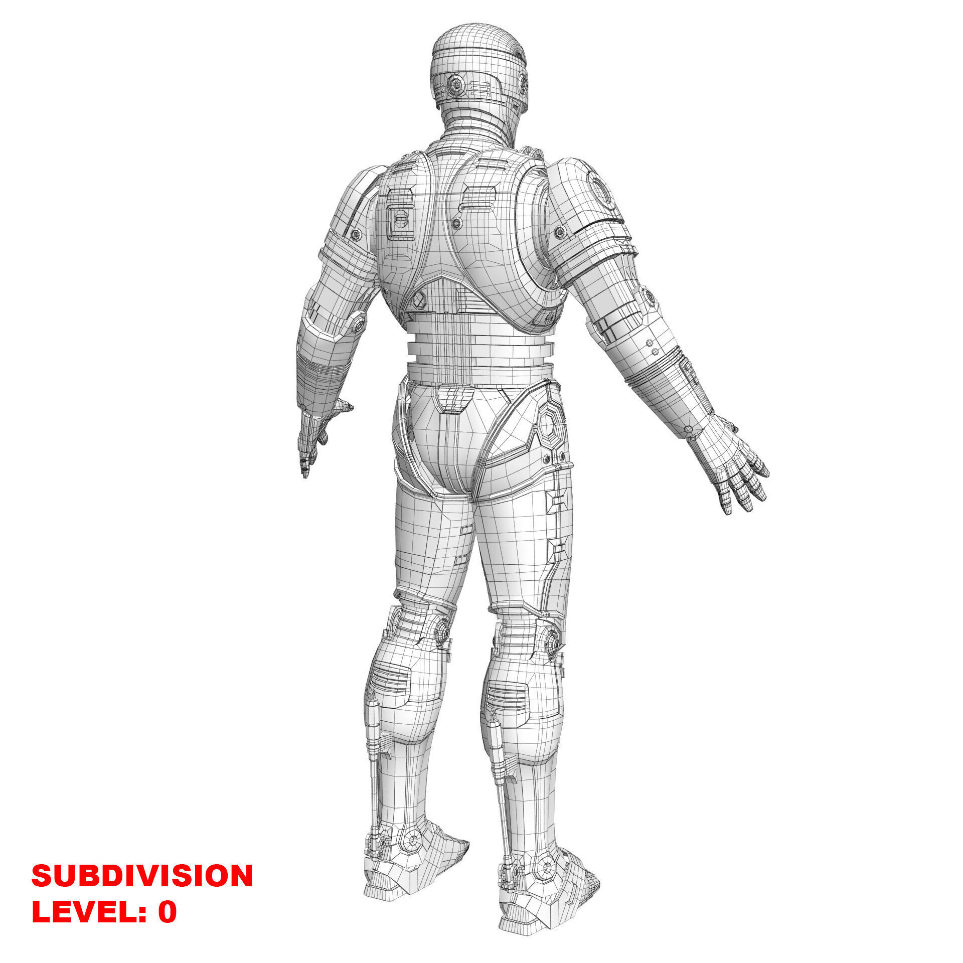 RoboCop  Movie 1987 3D model_30